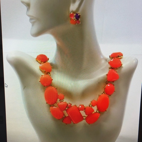 kate spade Jewelry - ♠️Kate Spade ♠️ Statement necklace with earrings